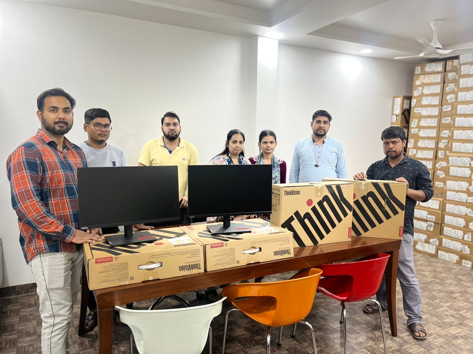 420 New Monitors Donated to Digital Empowerment Foundation in India